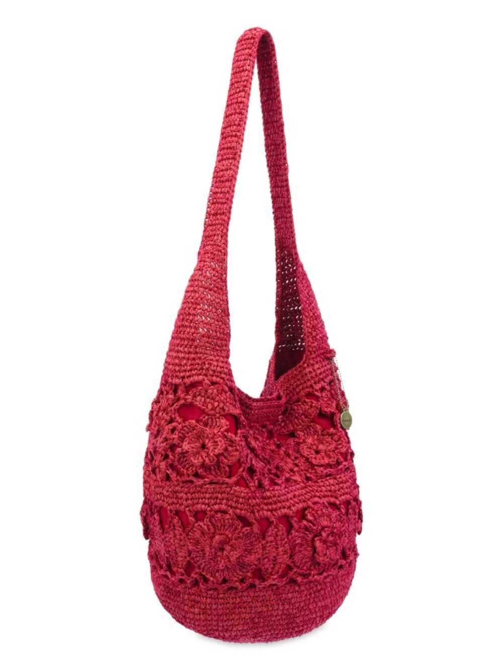 The Sak 120 Hobo Scarlett Tonal Flower - Picture 2 of 4